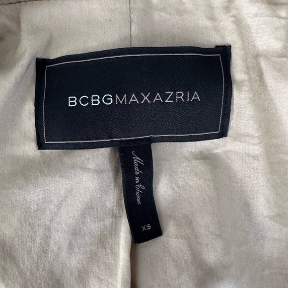 BCBGMAXAZRIA Womens Aztec Tribal Print Zip Ziggy Woven Moto Jacket Size XS NWOT - Picture 9 of 14